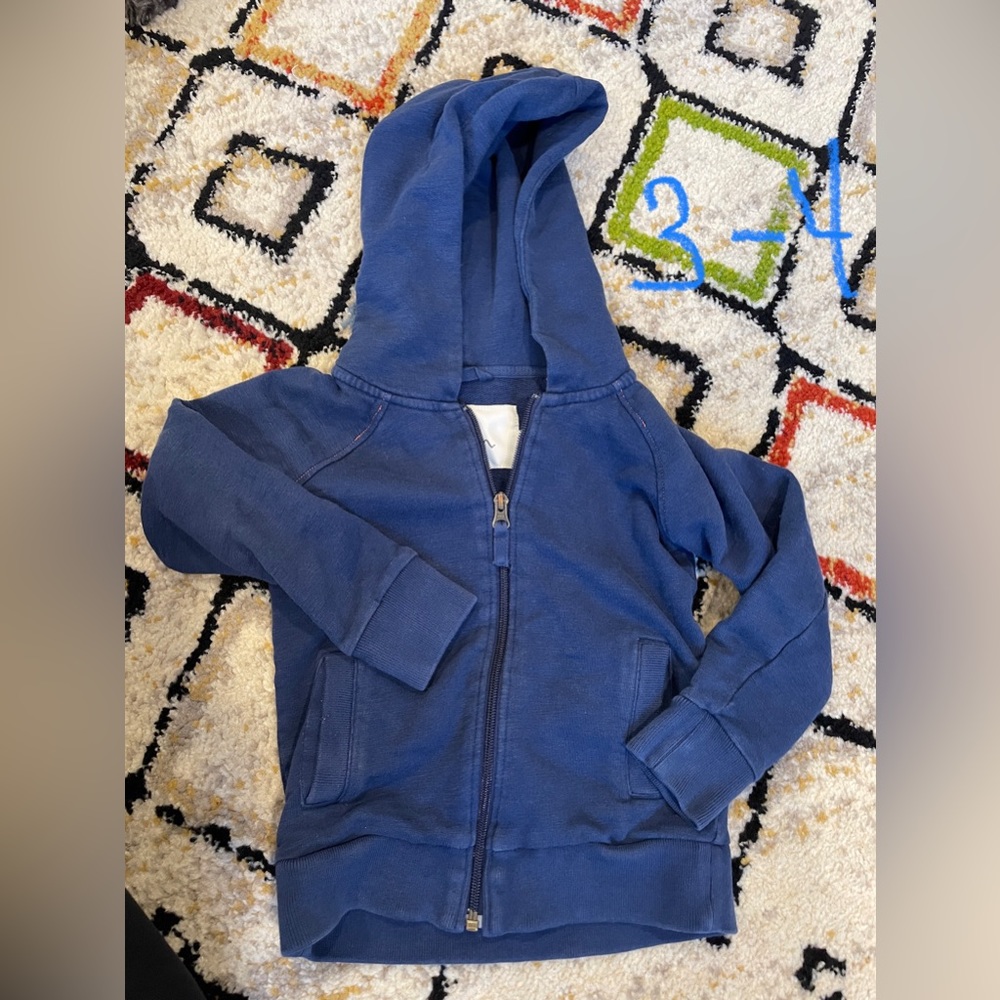 Mini Boden Hoodie size 3-4